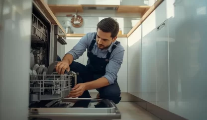 فني تركيب صرف غسالة الاطباق بالكويت بخبرة عالية وأدوات حديثة